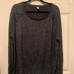 Old Navy Dark Gray Long Sleeve Shirt